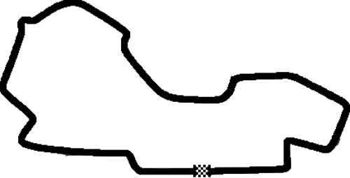 Skiss över Melbourne GP Circuit