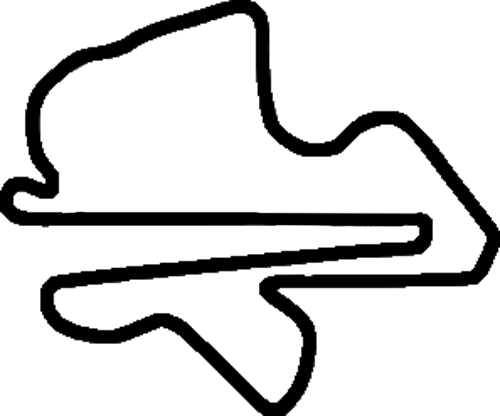 Skiss över Sepang International Circuit