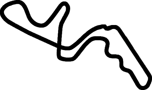 Skiss över Suzuka
