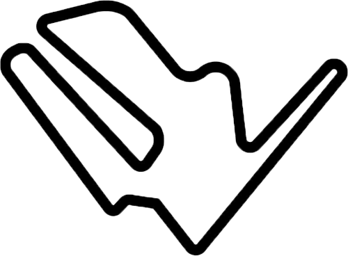Skiss över Twin Ring Motegi
