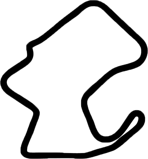 Skiss över Laguna Seca