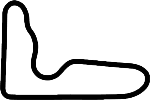 Skiss över Barbagallo Raceway
