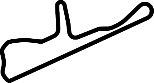 Skiss över Hidden Valley Raceway