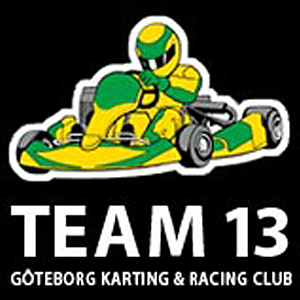 Göteborgs Karting & Racing Club Team 13 logotyp