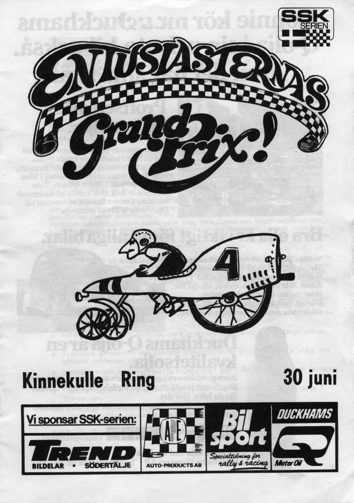 SSK Kinnekulle 1974 Entusiasternas GP