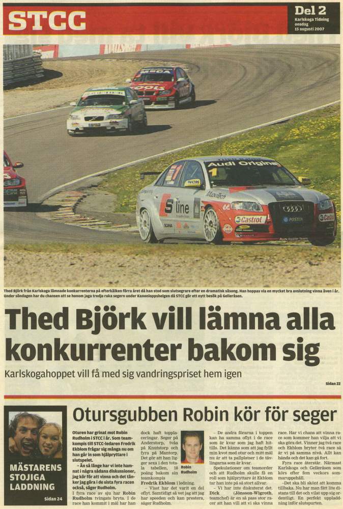 STCC Kanonloppet Karlskoga 2007
