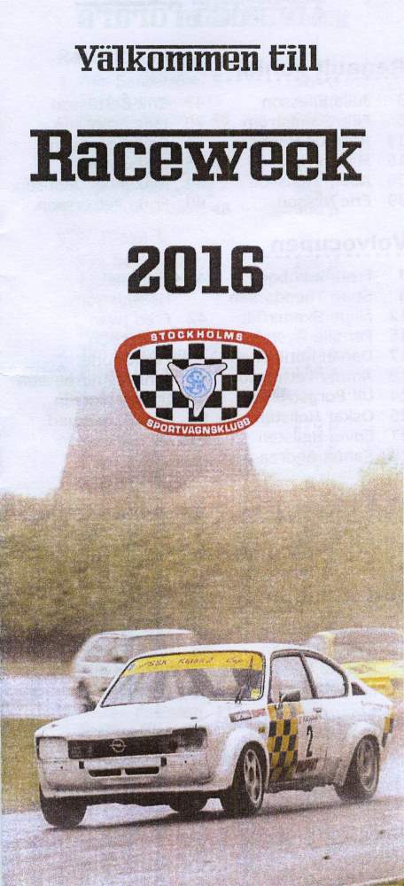 SSK Raceweek Kinnekulle 2016