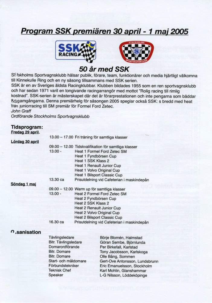 SSK Kinnekulle 2005