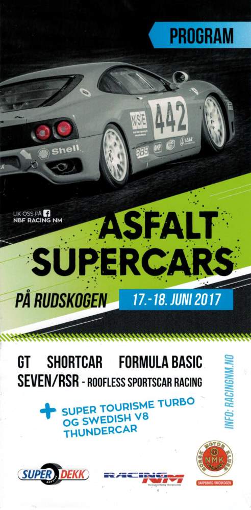 Asfalt Supercars Rudskogen 2017
