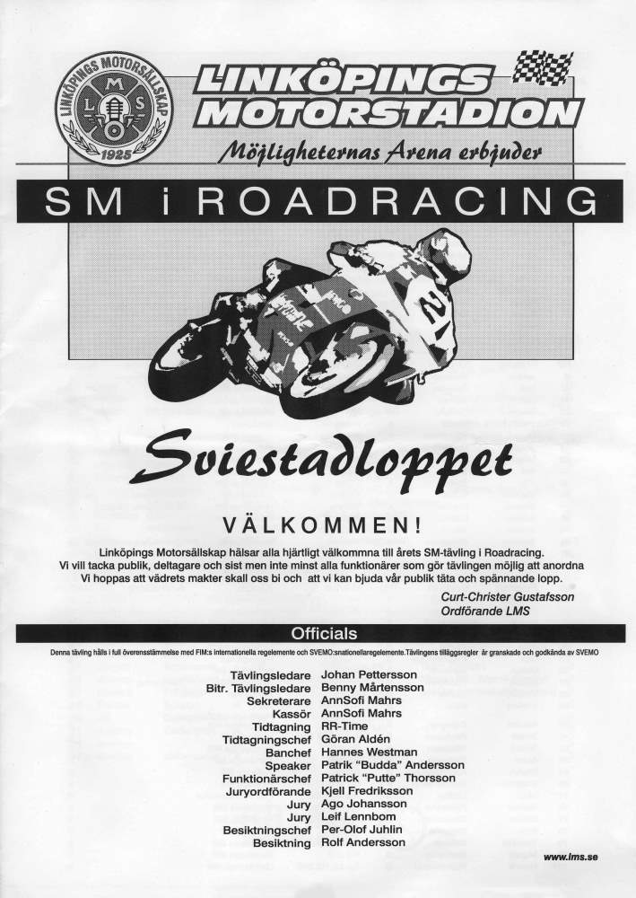 SM RR Sviestadloppet 2005