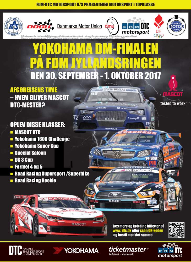 DM-Finale Jyllandsringen 2017