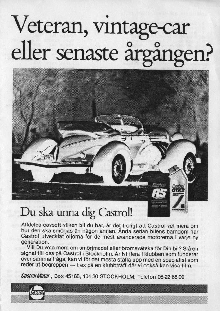 SSK Sports Car Meeting Mantorp 1984
