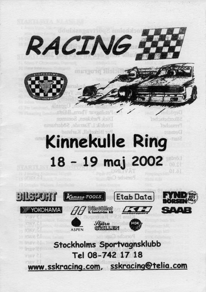 SSK Sportvagnsmeeting Kinnekulle 2002