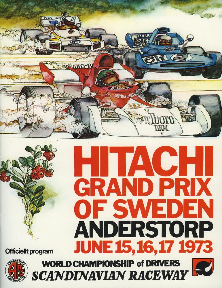 Hitachi GP of Sweden, F1-VM Anderstorp 1973