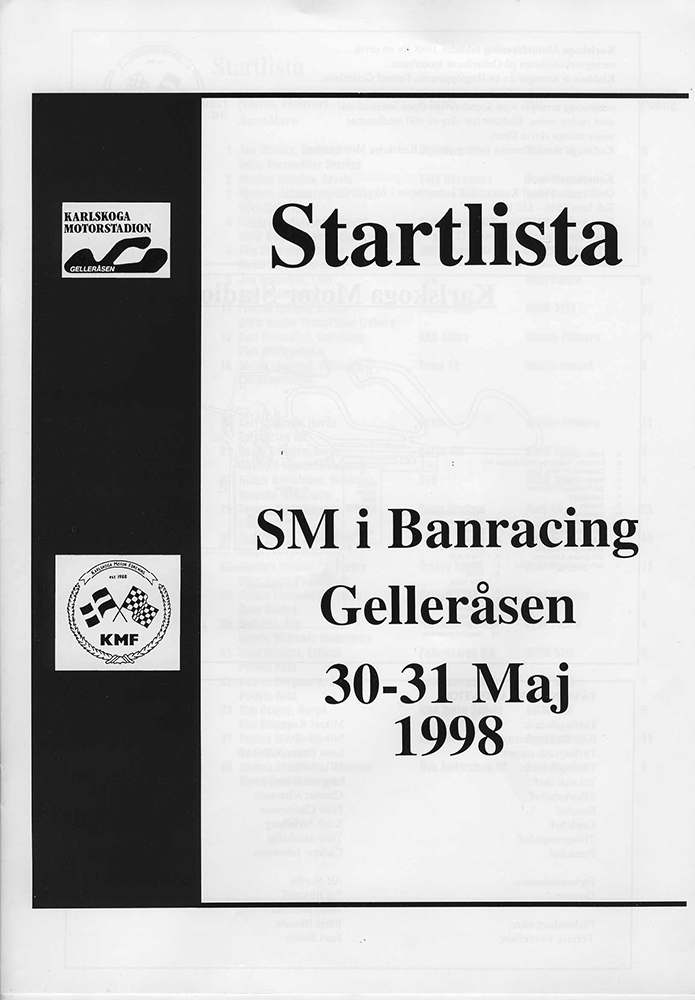 STCC Karlskoga 1998