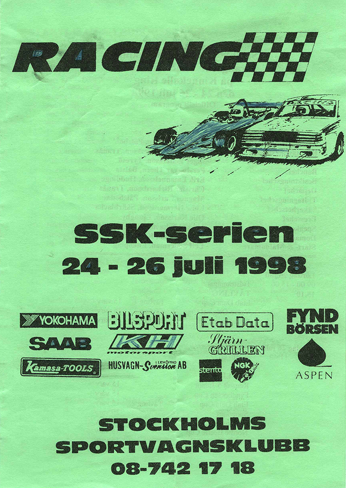 SSK Raceweek Kinnekulle 1998