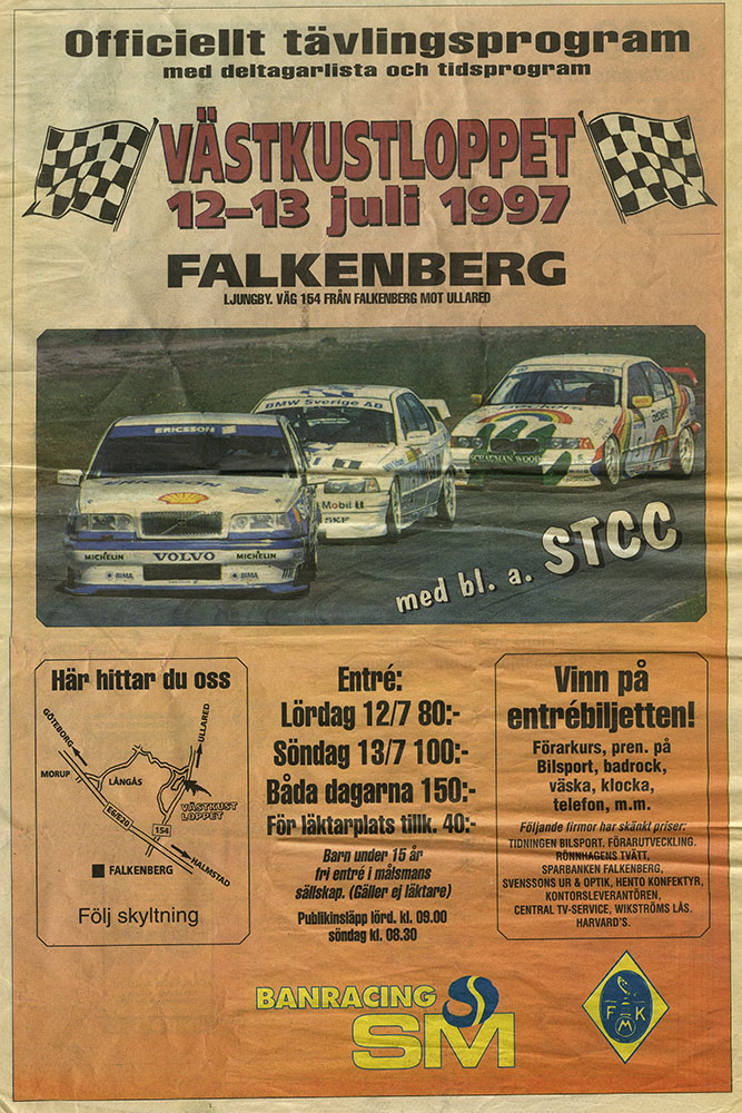 STCC Västkustloppet Falkenberg 1997