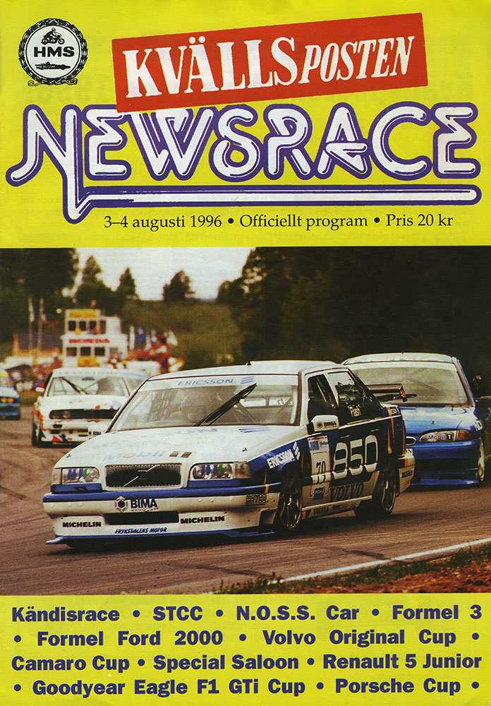 STCC Ring Knutstorp 1996 Newsrace