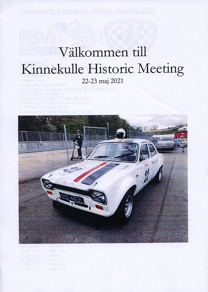 Kinnekulle Historic Meeting 2021