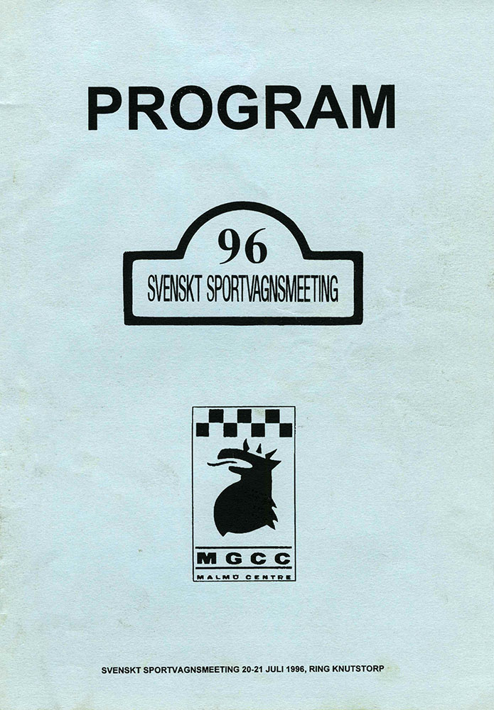 Svenskt Sportvagnsmeeting Knutstorp 1996