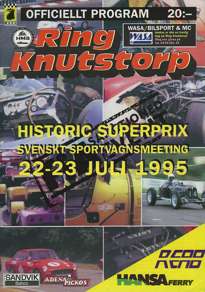 Svenskt Sportvagnsmeeting Knutstorp 1995