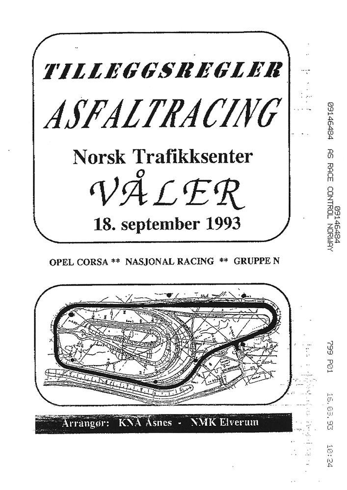 Final Vålerbanen 1993