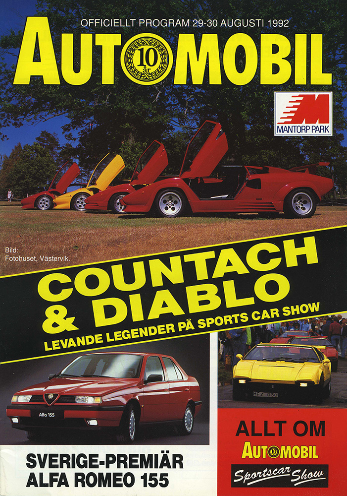 Automobil Sportscar Show Mantorp 1992