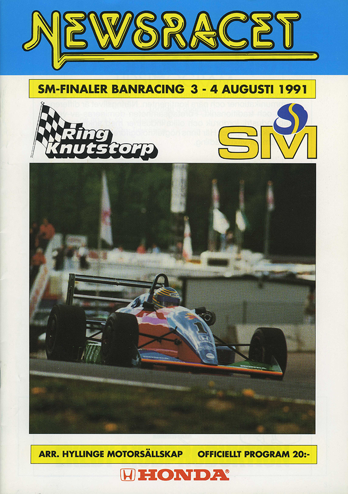 SM Ring Knutstorp 1991 Newsrace