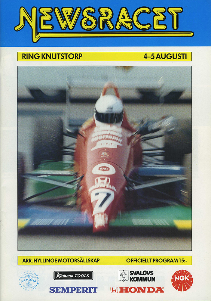 SM Ring Knutstorp 1990 Newsrace