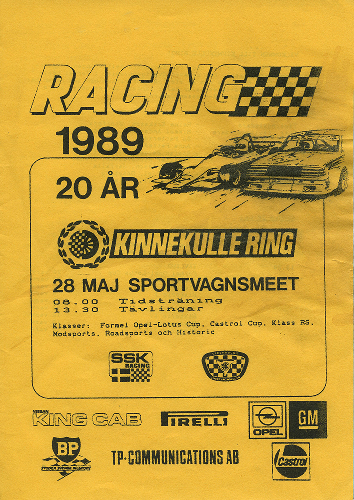 Sportvagnsmeeting Kinnekulle 1989