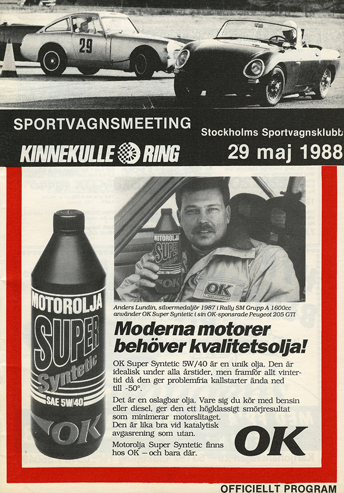 Sportvagnsmeeting Kinnekulle 1988