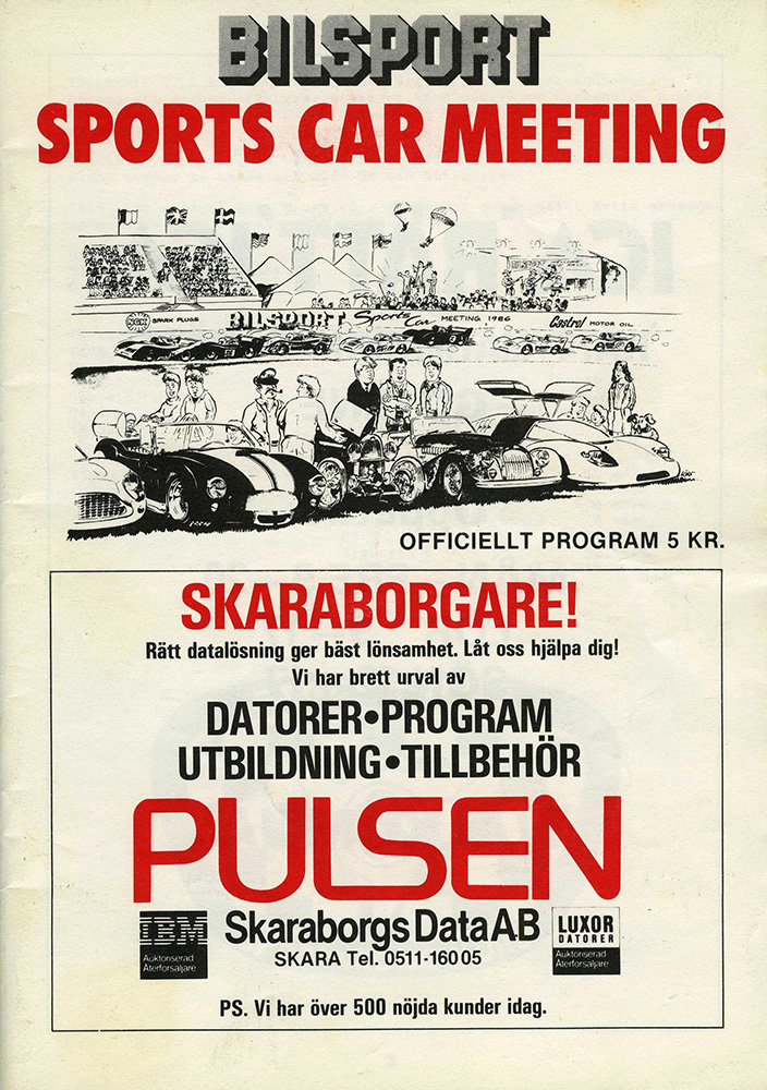 Sportvagnsmeeting Kinnekulle 1986