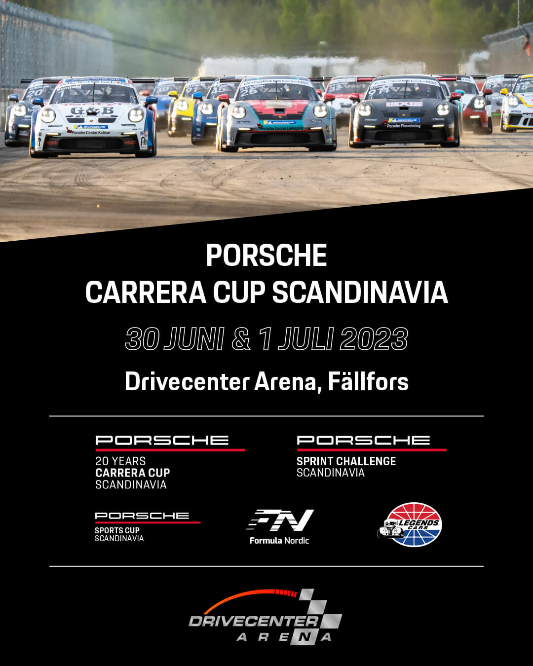 Porsche Carrera Cup Fällfors 2023