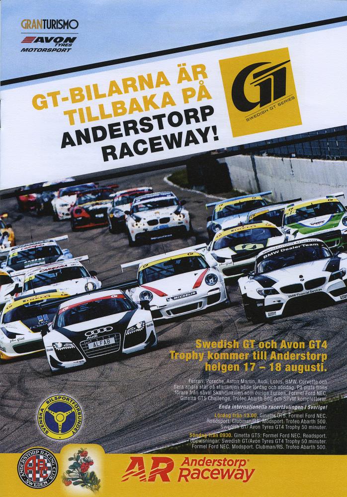 Anderstorp Sportvagn & GT Car Festival 2013