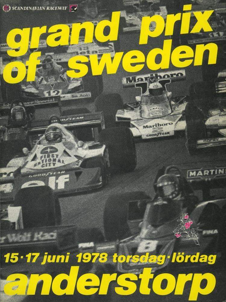 GP of Sweden F1-VM, Anderstorp 1978