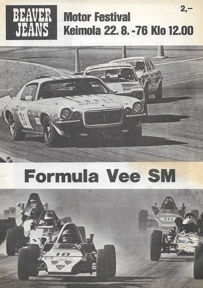 Beaver Motor Festival Keimola 1976