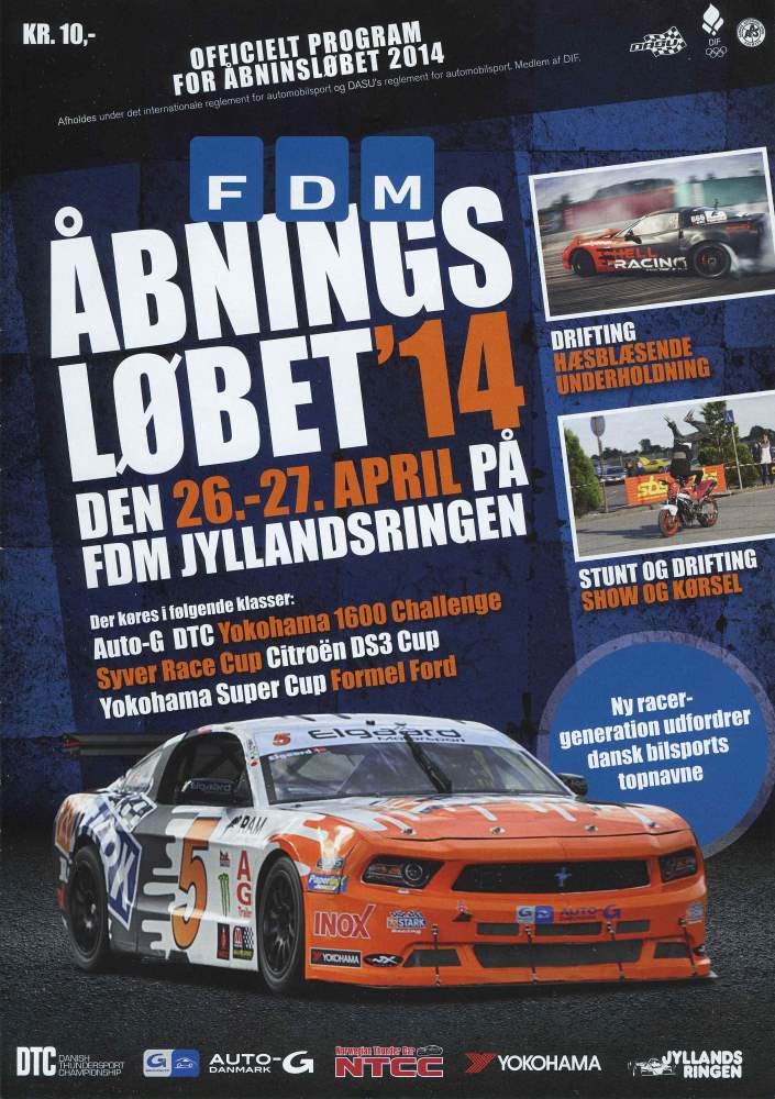 Åbningsløbet Jyllandsringen 2014