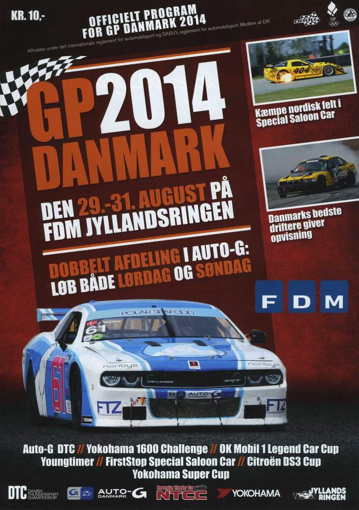 Jyllandsringen GP Danmark 2014