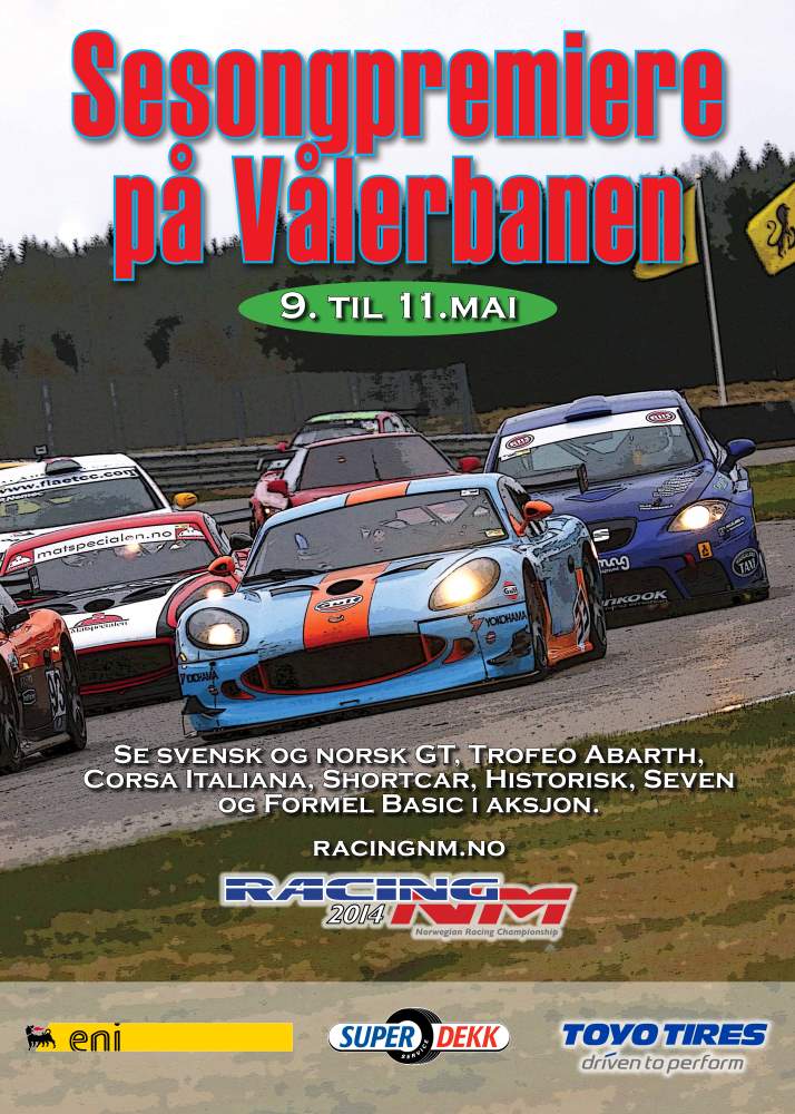 Racing NM Vålerbanen 2014