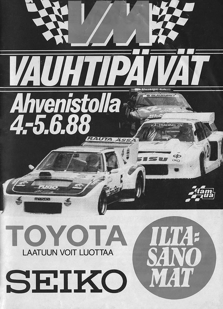 NM Vauhtipäivät Ahvenisto 1988