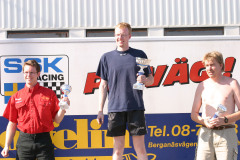 Fjärde deltävlingen i SSK-Serien samt finalrace för Sportvagnsserien. Dessutom bjöd Lennart Landström på paråkning i Superkart!