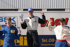 Fjärde deltävlingen i SSK-Serien samt finalrace för Sportvagnsserien. Dessutom bjöd Lennart Landström på paråkning i Superkart!