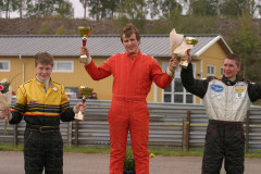 Femte tävlingshelgen i SSK-serien med NM i Superkart.