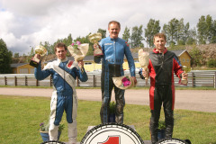 Femte tävlingshelgen i SSK-serien med NM i Superkart.