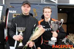 SSK-final på Mantorp Park med Radical & Ginetta.