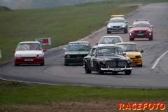 SSK-final på Mantorp Park med Radical & Ginetta.