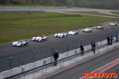 SSK-final på Mantorp Park med Radical & Ginetta.