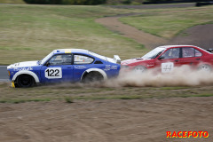 Raceweek på Kinnekulle Ring. Över 30 grader varmt!